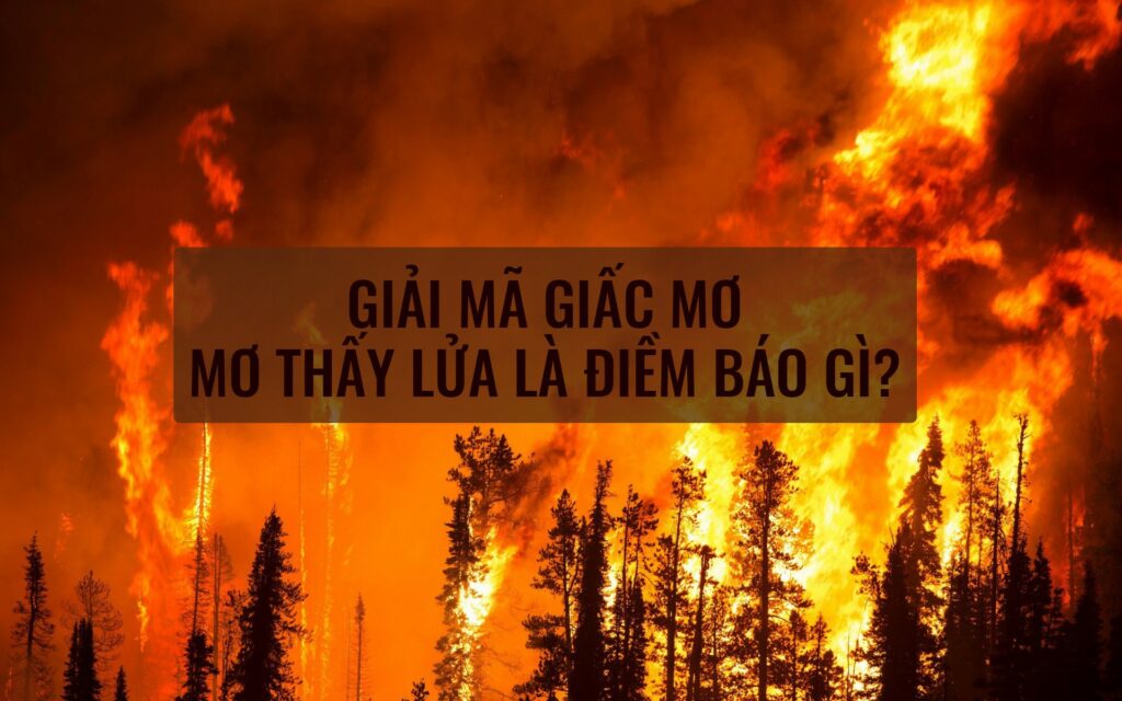 Bí ẩn giấc mơ thấy lửa nên tìm hiểu